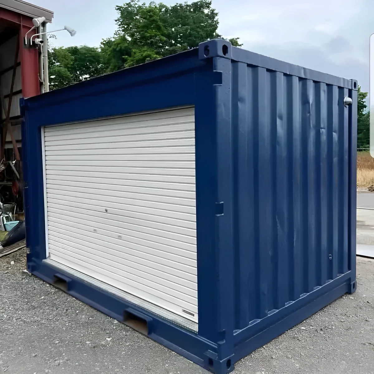 10ft Storage Container with Side Roll-Up Door