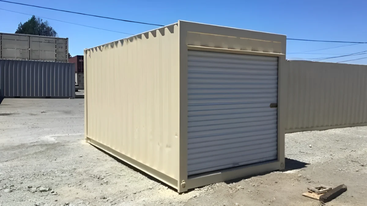 16ft Storage Container with Roll-Up Door