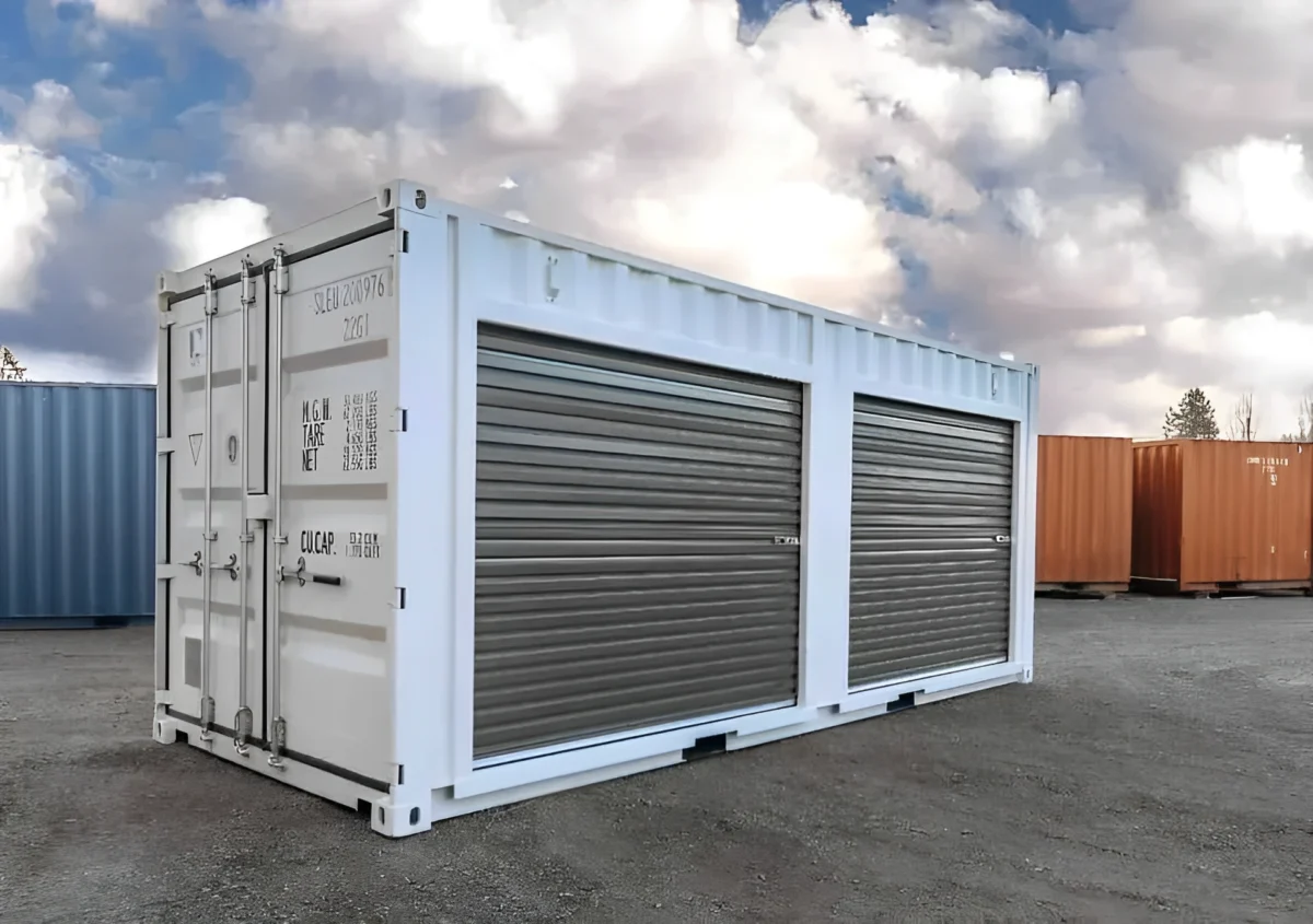 20ft Container with Double Roll-Up Doors