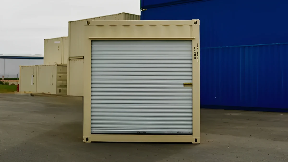 24ft Storage Container with Roll Up Door